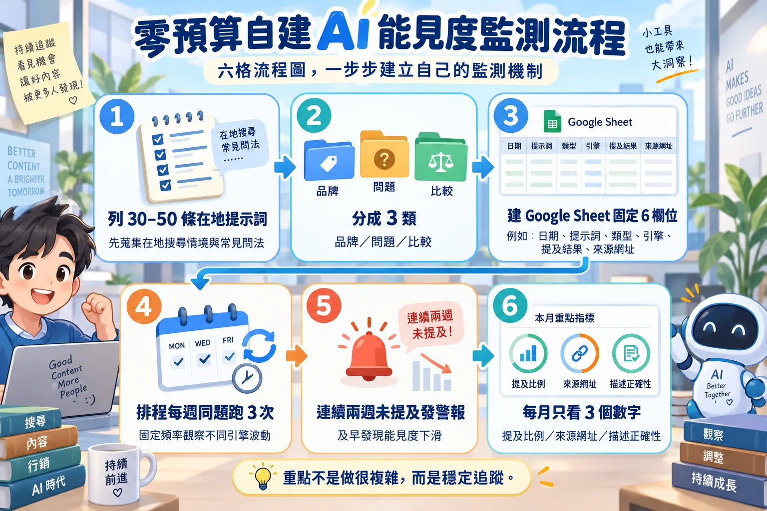 六格流程圖