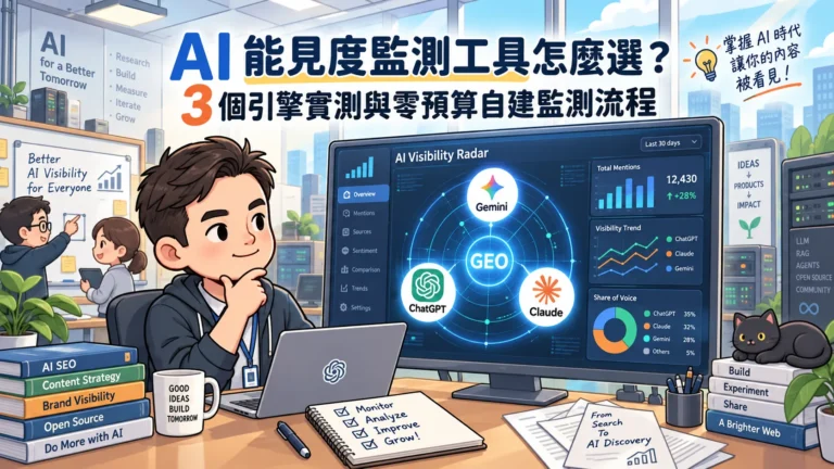 AI 能見度監測工具怎麼選？