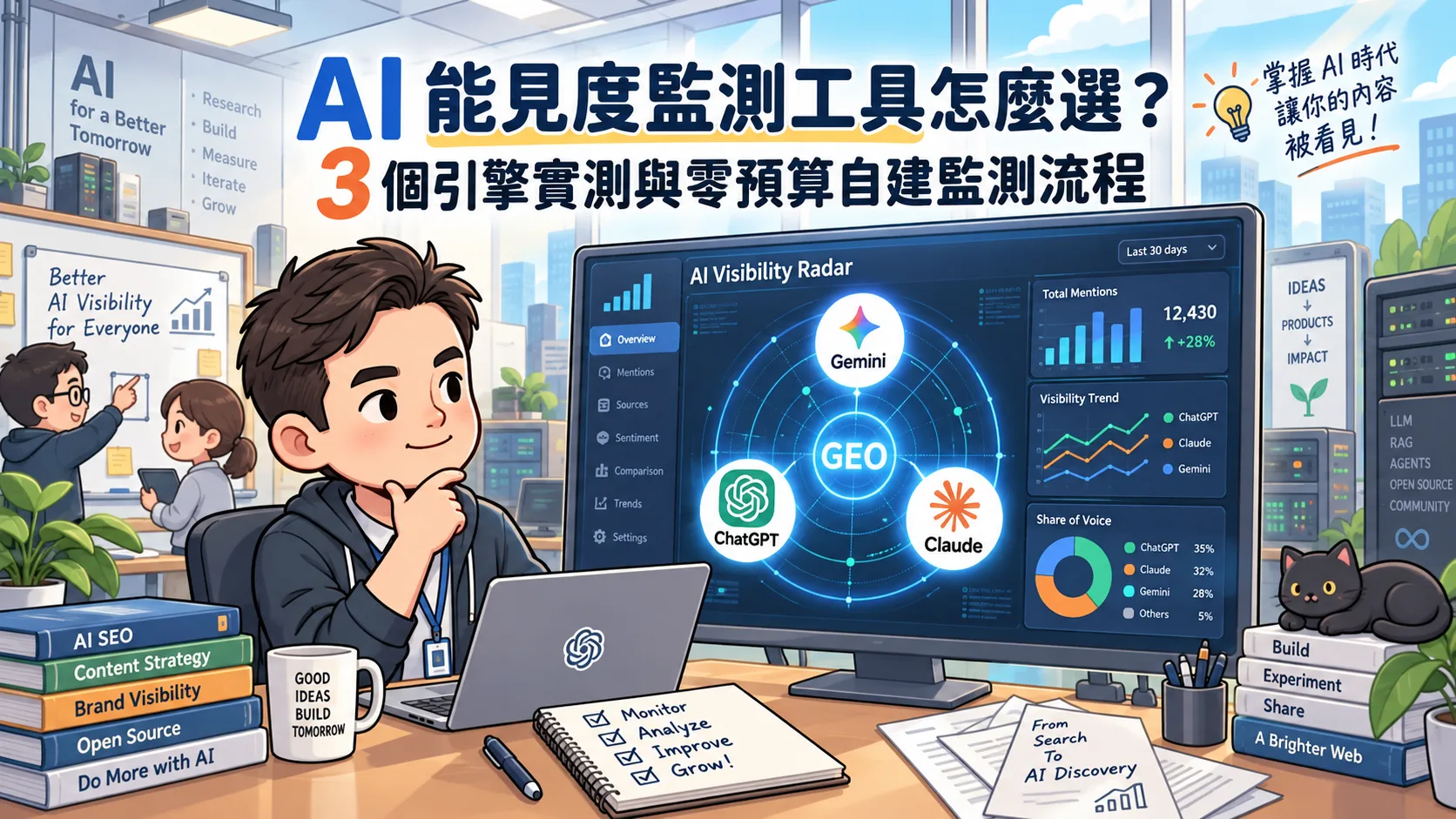 AI 能見度監測工具怎麼選？