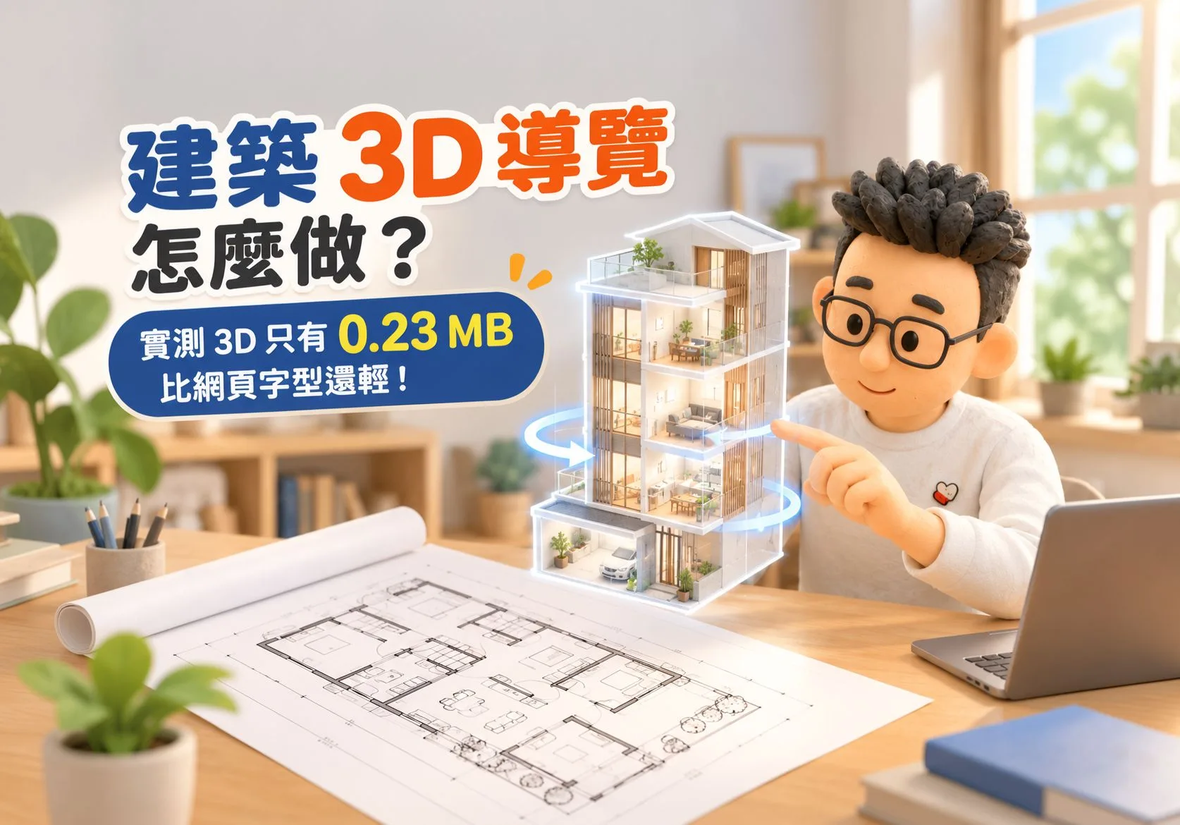 建築 3D 導覽怎麼做？