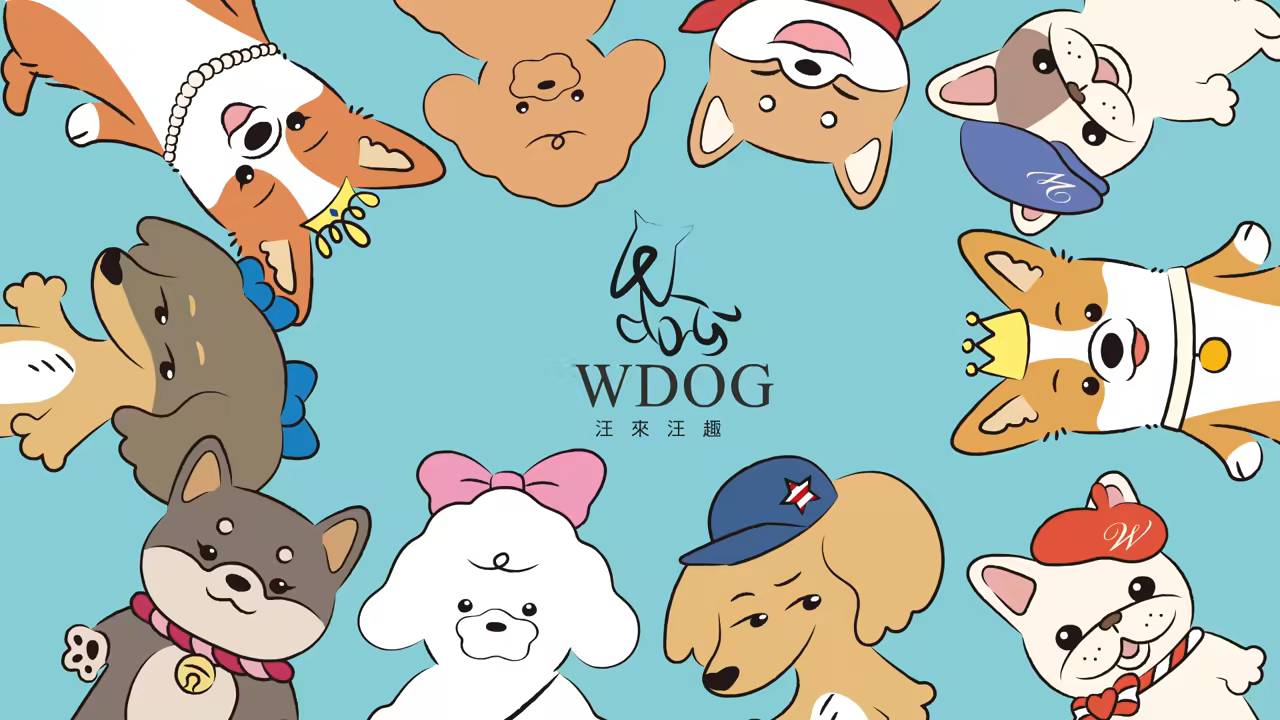 汪來汪趣 WDOG 品牌形象動畫案例